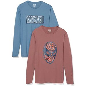 Amazon Essentials Disney Marvel Star Wars Men's Long-Sleeve T-Shirts, Pack of 2, Marvel Spider-Man, XL Amazon Essentials Disney Marvel Star Wars Men's Long-Sleeve T-Shirts, Pack of 2, Marvel Spider-Man, XL