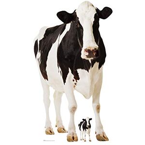 STAR CUTOUTS SC163 Lifesize Cow Farm Animal Cardboard Cutout – 152cm Great Farm Animal Display & Party Decoration for Fans and Collectors STAR CUTOUTS SC163 Lifesize Cow Farm Animal Cardboard Cutout – 152cm Great Farm Animal Display & Party Decoration for Fans and Collectors