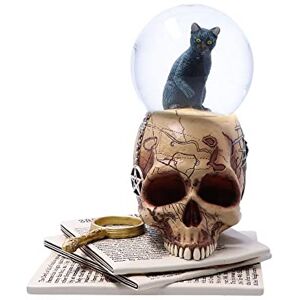 Nemesis Now Lisa Parker Spirits of Salem Snow Globe, Cream, 21cm Nemesis Now Lisa Parker Spirits of Salem Snow Globe, Cream, 21cm