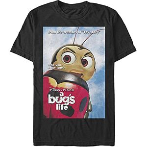 Disney A Bug's Life-Not A Lady Poster Organic Short Sleeve T-Shirt, Black, S Disney A Bug's Life-Not A Lady Poster Organic Short Sleeve T-Shirt, Black, S