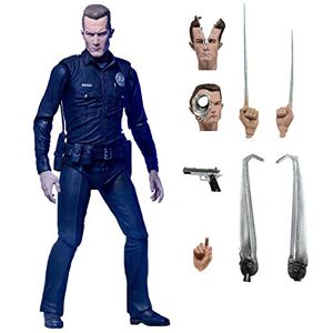 NECA Terminator 2 51909 2 7" Ultimate T 1000 Figure, Multicolor NECA Terminator 2 51909 2 7" Ultimate T 1000 Figure, Multicolor