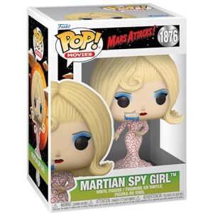 Funko POP! Movies: Mars Attacks Alien Woman Mars Attacks Film Vinyl Collectible Figure Gift Idea Official Merchandise Toy for Children and Adults Movies Fans Funko POP! Movies: Mars Attacks Alien Woman Mars Attacks Film Vinyl Collectible Figure Gift Idea Official Merchandise Toy for Children and Adults Movies Fans