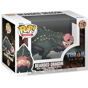 Funko POP! Games: Turok Bearded Dragon Collectable Vinyl Figure Gift Idea Official Merchandise Toys For Kids & Adults Model Figure for Collectors and Display Funko POP! Games: Turok Bearded Dragon Collectable Vinyl Figure Gift Idea Official Merchandise Toys For Kids & Adults Model Figure for Collectors and Display
