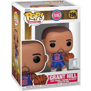 Funko Pop! NBA: Pistons Rookie Season Grant Hill NBA Legends Collectable Vinyl Figure Official Merchandise Toys for Kids & Adults Sports Fans Model Figure for Collectors and Display Funko Pop! NBA: Pistons Rookie Season Grant Hill NBA Legends Collectable Vinyl Figure Official Merchandise Toys for Kids & Adults Sports Fans Model Figure for Collectors and Display