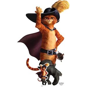 STAR CUTOUTS SC4285 Puss in Boots Pose – Lifesize Cardboard Cutout Perfect for Shrek Movie Fans, Birthdays & Themed Displays STAR CUTOUTS SC4285 Puss in Boots Pose – Lifesize Cardboard Cutout Perfect for Shrek Movie Fans, Birthdays & Themed Displays
