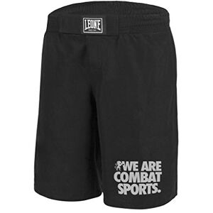 LEONE 1947 , Basic MMA Shorts, Unisex Adult, Black, S, AB795 LEONE 1947 , Basic MMA Shorts, Unisex Adult, Black, S, AB795