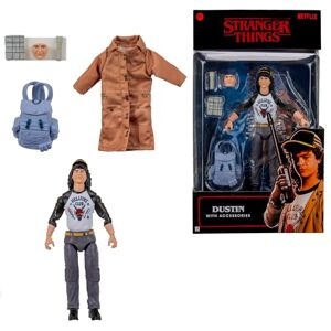 Jazwares Stranger Things Dustin Henderson Upside Down Collector Figure 6-Inch Highly Detailed Figure with Soft Good Clothing and Unique Accessories Jazwares Stranger Things Dustin Henderson Upside Down Collector Figure 6-Inch Highly Detailed Figure with Soft Good Clothing and Unique Accessories