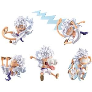 BANPRESTO Monkey D. Luffy Gear5 One Piece Action Figure World Collectable Special Metallic Color Ver. 7 cm BP89861P Multicolor Collectible Figure Great for Anime Fans BANPRESTO Monkey D. Luffy Gear5 One Piece Action Figure World Collectable Special Metallic Color Ver. 7 cm BP89861P Multicolor Collectible Figure Great for Anime Fans