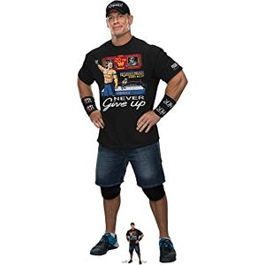 STAR CUTOUTS SC4158 John Cena Black Outfit WWE Lifesize Cardboard Cutout With Mini Professional Wrestling Champion STAR CUTOUTS SC4158 John Cena Black Outfit WWE Lifesize Cardboard Cutout With Mini Professional Wrestling Champion