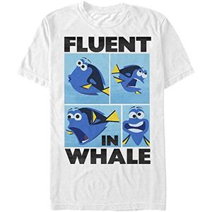 Disney Unisex Finding Dory Whale Talk Organic Short Sleeve T-shirt T-Shirt White XXL Disney Unisex Finding Dory Whale Talk Organic Short Sleeve T-shirt T-Shirt White XXL