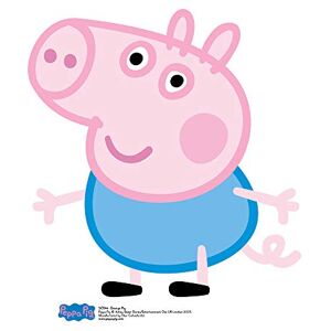 STAR CUTOUTS Small Cardboard Cutout l George Pig l Peppa Pig Pink & Blue Theme l Family Favourite l Peppa Party Decoration l Gifts for Birthdays STAR CUTOUTS Small Cardboard Cutout l George Pig l Peppa Pig Pink & Blue Theme l Family Favourite l Peppa Party Decoration l Gifts for Birthdays