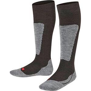 FALKE Unisex Kids Active Ski K Kh Wool Warm Thick 1 Pair Skiing Socks, Black 3000, 5.5-8 FALKE Unisex Kids Active Ski K Kh Wool Warm Thick 1 Pair Skiing Socks, Black 3000, 5.5-8