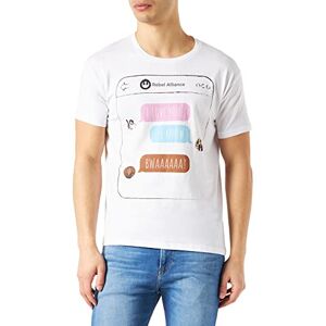 Star Wars Men's Uxswmants002 T-Shirt, White, L Star Wars Men's Uxswmants002 T-Shirt, White, L