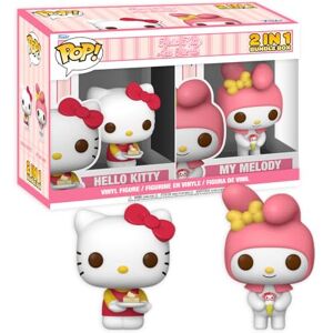 Funko Bundle Box Hello Kitty POP! 2 Pack Hello Kitty & My Melody Collectable Vinyl Figure Gift Idea Official Merchandise Toys for Kids & Adults Model Figure for Collectors Funko Bundle Box Hello Kitty POP! 2 Pack Hello Kitty & My Melody Collectable Vinyl Figure Gift Idea Official Merchandise Toys for Kids & Adults Model Figure for Collectors