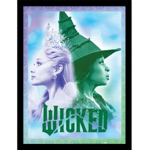 Pyramid Official Wicked 2 Collector Print – (Bubbles) Premium Decorative Art for Theatre Lovers & Collectors 30cm x 40cm Framed Poster, Green Pyramid Official Wicked 2 Collector Print – (Bubbles) Premium Decorative Art for Theatre Lovers & Collectors 30cm x 40cm Framed Poster, Green