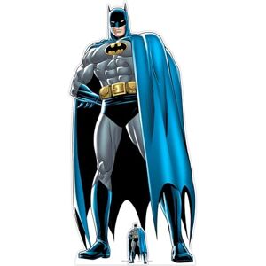 STAR CUTOUTS SC4253 Batman Cardboard Cutout Perfect for Birthdays, Gifts, Parties & Fans Blue Cape STAR CUTOUTS SC4253 Batman Cardboard Cutout Perfect for Birthdays, Gifts, Parties & Fans Blue Cape