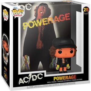 Funko POP! Albums: AC/DC Powerage Collectable Vinyl Figure Official Merchandise Music Fans Model Figure for Collectors and Display Funko POP! Albums: AC/DC Powerage Collectable Vinyl Figure Official Merchandise Music Fans Model Figure for Collectors and Display