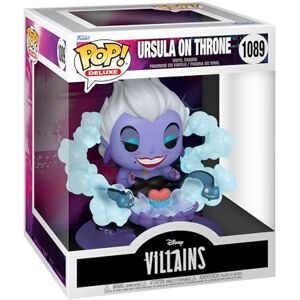 Funko POP! Deluxe: Disney Villains-Ursula on Throne Collectable Vinyl Figure Gift Idea Official Merchandise Toys for Kids & Adults Movies Fans Model Figure for Collectors and Display Funko POP! Deluxe: Disney Villains-Ursula on Throne Collectable Vinyl Figure Gift Idea Official Merchandise Toys for Kids & Adults Movies Fans Model Figure for Collectors and Display