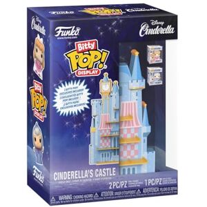 Funko Bitty POP! Display: Cinderella's Castle with Cinderella and Fairy Godmother Collectable Vinyl Figure Gift Idea Official Merchandise Toys For Kids & Adults Model Figure for Collectors Funko Bitty POP! Display: Cinderella's Castle with Cinderella and Fairy Godmother Collectable Vinyl Figure Gift Idea Official Merchandise Toys For Kids & Adults Model Figure for Collectors