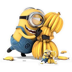 STAR CUTOUTS SC1039 Stuart Minion Bananas Great for Fans, Parties and Collectors Height 100cm STAR CUTOUTS SC1039 Stuart Minion Bananas Great for Fans, Parties and Collectors Height 100cm