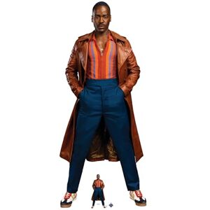 STAR CUTOUTS SC4435 Ncuti Gatwa The Fifteenth Doctor Lifesize Doctor Who Cardboard Cutout Ideal for Doctor Who Fans, Parties, Collectors and Events STAR CUTOUTS SC4435 Ncuti Gatwa The Fifteenth Doctor Lifesize Doctor Who Cardboard Cutout Ideal for Doctor Who Fans, Parties, Collectors and Events
