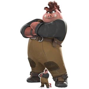 STAR CUTOUTS SC4809 Pigtail The Bad Guys 2 Cardboard Cut Out Height 122cm STAR CUTOUTS SC4809 Pigtail The Bad Guys 2 Cardboard Cut Out Height 122cm