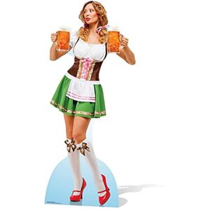 STAR CUTOUTS SC876 "Oktoberfest Beer Babe" Cardboard Cut out STAR CUTOUTS SC876 "Oktoberfest Beer Babe" Cardboard Cut out