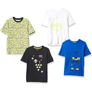 Amazon Essentials Disney Marvel Star Wars Boys' Short-Sleeved T-Shirt Tops (Previously Spotted Zebra), Pack of 4, Toy Story Space, 11-12 Years Amazon Essentials Disney Marvel Star Wars Boys' Short-Sleeved T-Shirt Tops (Previously Spotted Zebra), Pack of 4, Toy Story Space, 11-12 Years