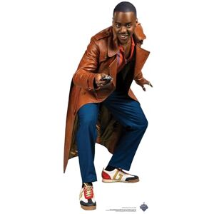 STAR CUTOUTS SC4492 Ncuti Gatwa Fifteenth Doctor with Sonic Screwdriver Small Doctor Who Cardboard Cutout Ideal for Doctor Who Fans, Parties, Collectors and Events STAR CUTOUTS SC4492 Ncuti Gatwa Fifteenth Doctor with Sonic Screwdriver Small Doctor Who Cardboard Cutout Ideal for Doctor Who Fans, Parties, Collectors and Events