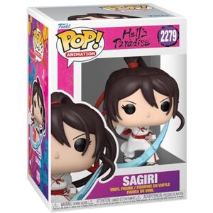 Funko POP! Animation: Hell's Paradise Sagiri Collectable Vinyl Figure Gift Idea Official Merchandise Toys For Kids & Adults Model Figure for Collectors and Display Funko POP! Animation: Hell's Paradise Sagiri Collectable Vinyl Figure Gift Idea Official Merchandise Toys For Kids & Adults Model Figure for Collectors and Display