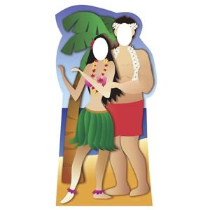 STAR CUTOUTS Cut Out of Hawaiin Couple Stand-in STAR CUTOUTS Cut Out of Hawaiin Couple Stand-in
