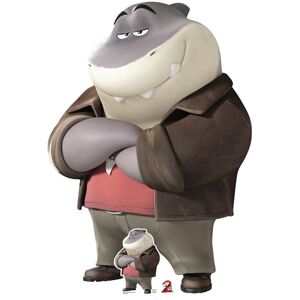 STAR CUTOUTS SC4808 Mr Shark The Bad Guys 2 Cardboard Cut Out Height 136cm STAR CUTOUTS SC4808 Mr Shark The Bad Guys 2 Cardboard Cut Out Height 136cm