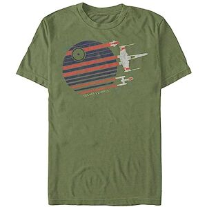 Star Wars Men's Rebel Flyby T-Shirt, Military Green, XL Star Wars Men's Rebel Flyby T-Shirt, Military Green, XL