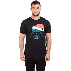 Star Wars Men's Vader Santa Christmas T-Shirt Black Star Wars Men's Vader Santa Christmas T-Shirt Black