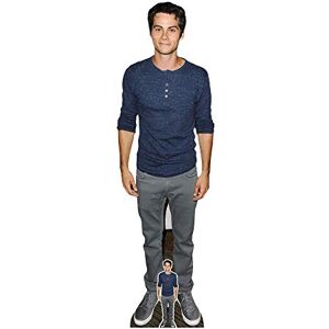 STAR CUTOUTS CS922 Dylan O'Brien Blue Shirt Lifesize Cardboard Cutout with Free Mini Standee for Fans, Solid, Multicolour, Regular STAR CUTOUTS CS922 Dylan O'Brien Blue Shirt Lifesize Cardboard Cutout with Free Mini Standee for Fans, Solid, Multicolour, Regular
