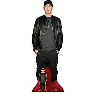 STAR CUTOUTS CS944 Eminem – Lifesize Cardboard Cutout with Mini Rap Icon Party, Music Fan Gift & Room Decoration STAR CUTOUTS CS944 Eminem – Lifesize Cardboard Cutout with Mini Rap Icon Party, Music Fan Gift & Room Decoration