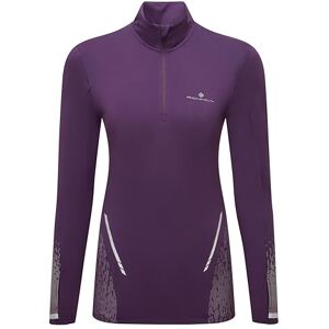 Ronhill Running, Wmn's Tech Reflect 1/2 Zip, Damson/Reflect, 10 Ronhill Running, Wmn's Tech Reflect 1/2 Zip, Damson/Reflect, 10