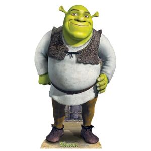 STAR CUTOUTS SC785 Shrek Lifesize Cardboard Cutout – Perfect for Shrek & Puss in Boots Fans, Birthday Parties & Theme Events STAR CUTOUTS SC785 Shrek Lifesize Cardboard Cutout – Perfect for Shrek & Puss in Boots Fans, Birthday Parties & Theme Events
