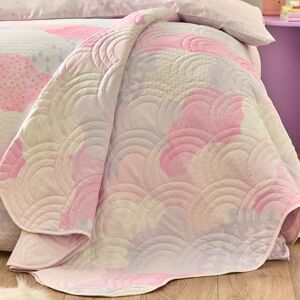 Catherine Lansfield Kids Soft as a Cloud 150x200cm Bedspread Pink Catherine Lansfield Kids Soft as a Cloud 150x200cm Bedspread Pink