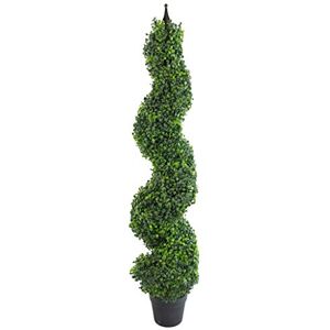 Leaf Design UK Buxus Trees, Boxwood Spiral Single, 120cm Leaf Design UK Buxus Trees, Boxwood Spiral Single, 120cm