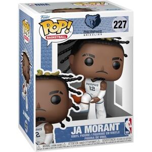 Funko Pop! NBA: Grizzlies Ja Morant (Home) NBA Players Collectable Vinyl Figure Gift Idea Official Merchandise Toys for Kids & Adults Sports Fans Model Figure for Collectors Funko Pop! NBA: Grizzlies Ja Morant (Home) NBA Players Collectable Vinyl Figure Gift Idea Official Merchandise Toys for Kids & Adults Sports Fans Model Figure for Collectors