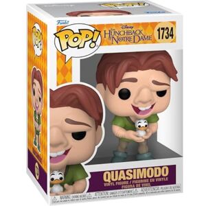 Funko POP! Disney: Hunchback of Notre Dame Quasimodo with Bird Collectable Vinyl Figure Gift Idea Official Merchandise Toys For Kids & Adults Model Figure for Collectors and Display Funko POP! Disney: Hunchback of Notre Dame Quasimodo with Bird Collectable Vinyl Figure Gift Idea Official Merchandise Toys For Kids & Adults Model Figure for Collectors and Display