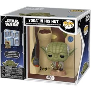 Funko POP! Nooks: Star Wars Yoda in his hut Stack or display Collectable Vinyl Figure Gift Idea Official Merchandise Toys For Kids & Adults Model Figure for Collectors and Display Funko POP! Nooks: Star Wars Yoda in his hut Stack or display Collectable Vinyl Figure Gift Idea Official Merchandise Toys For Kids & Adults Model Figure for Collectors and Display