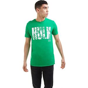 Marvel Men's Hulk Text T-Shirt, Irish Green, XX-Large Marvel Men's Hulk Text T-Shirt, Irish Green, XX-Large