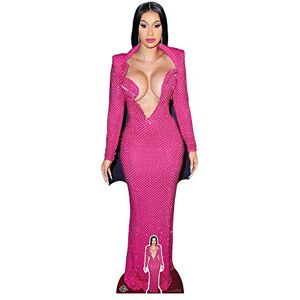 STAR CUTOUTS CS885 Cardi B Lifesize Cardboard Cutout with Free Mini Standee for Fans, Gifts, Birthdays & Parties, Solid, Multicolour, Regular STAR CUTOUTS CS885 Cardi B Lifesize Cardboard Cutout with Free Mini Standee for Fans, Gifts, Birthdays & Parties, Solid, Multicolour, Regular
