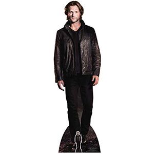 STAR CUTOUTS Ltd SC982 Sam Winchester Man of Letters Supernatural Life Size Cardboard Cut Out with Mini Table top, Multi Colour, 190 x 59 x 190 cm STAR CUTOUTS Ltd SC982 Sam Winchester Man of Letters Supernatural Life Size Cardboard Cut Out with Mini Table top, Multi Colour, 190 x 59 x 190 cm