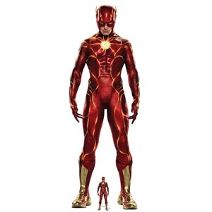 STAR CUTOUTS SC4267 The Flash DC Ezra Miller Live Action 2023 Lifesize Cardboard Cut Out With Mini STAR CUTOUTS SC4267 The Flash DC Ezra Miller Live Action 2023 Lifesize Cardboard Cut Out With Mini
