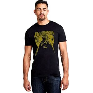 DC Comics Men's Batman Nightfall T Shirt, Black, XXL UK DC Comics Men's Batman Nightfall T Shirt, Black, XXL UK