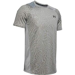 Under Armour Mk1 Jacquard Short-Sleeve Shirt Gravity Green//Black (388), Small Under Armour Mk1 Jacquard Short-Sleeve Shirt Gravity Green//Black (388), Small