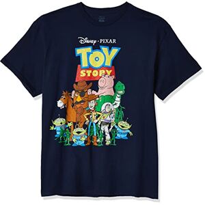 Toy Story Disney Men's Lion King T-Shirt, Navy Heather, XXL Toy Story Disney Men's Lion King T-Shirt, Navy Heather, XXL